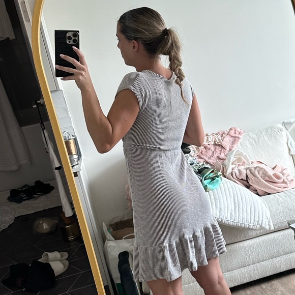 Caution To The Wind Striped Dress - Picture 5 of 5